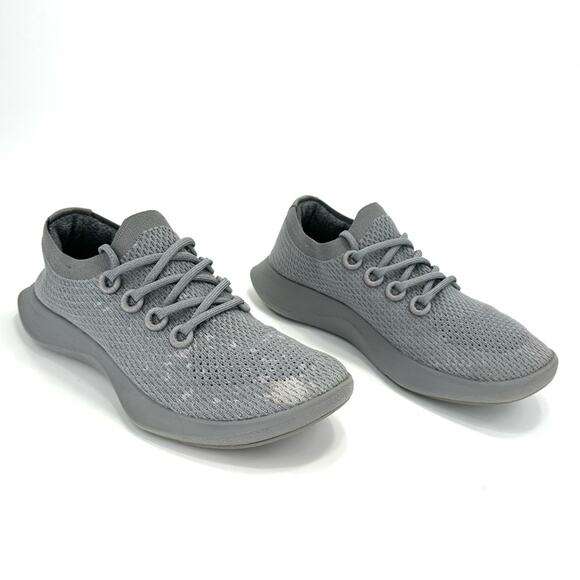 Allbirds TD Tree Dashers Men Running Shoes/Sneakers Sz 9.5 Gray Mesh Sustainable - Picture 2 of 16